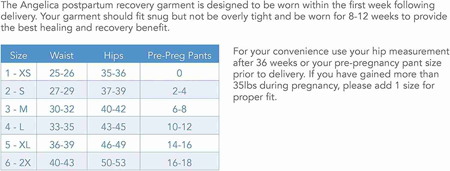 Angelica Natural Postpartum Recovery Garment